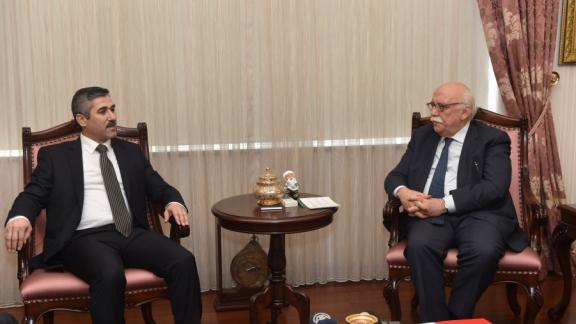 Bakan Avcı, SMDK Geçici Hükümeti Eğitim ve Öğretim Bakanı Barak ile bir araya geldi