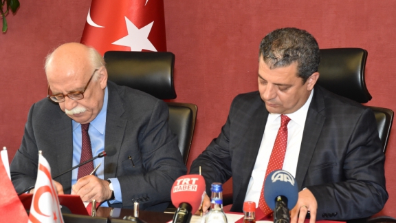 Millî Eğitim Bakanlığı ile KKTC Millî Eğitim Bakanlığı Arasında Protokol İmzalandı