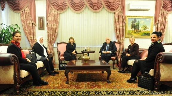 Visit to Minister Avcı from TİKAD