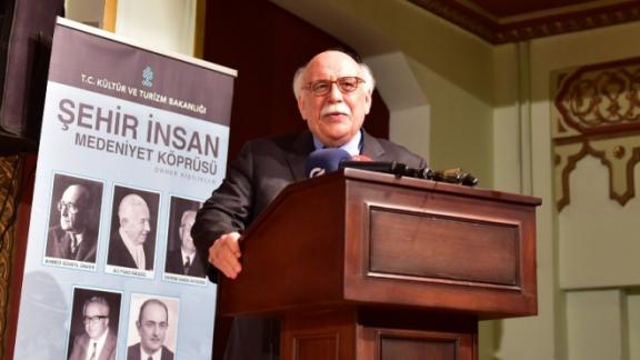 Minister Avcı participates in the “City- People Civilization Bridge: Examplery Personalities” program