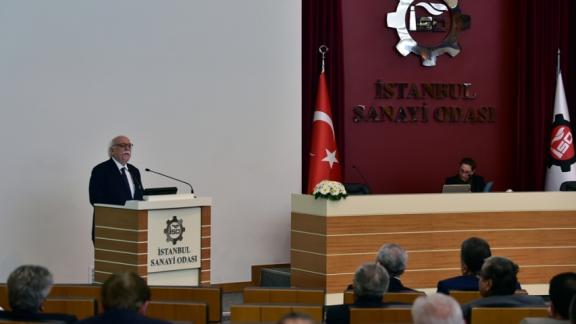 Bakan Avcı, İSO Meclis Toplantısı´na katıldı