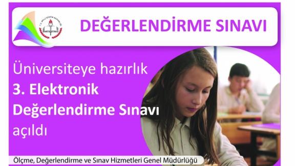YGS öncesi e-değerlendirme sınavı