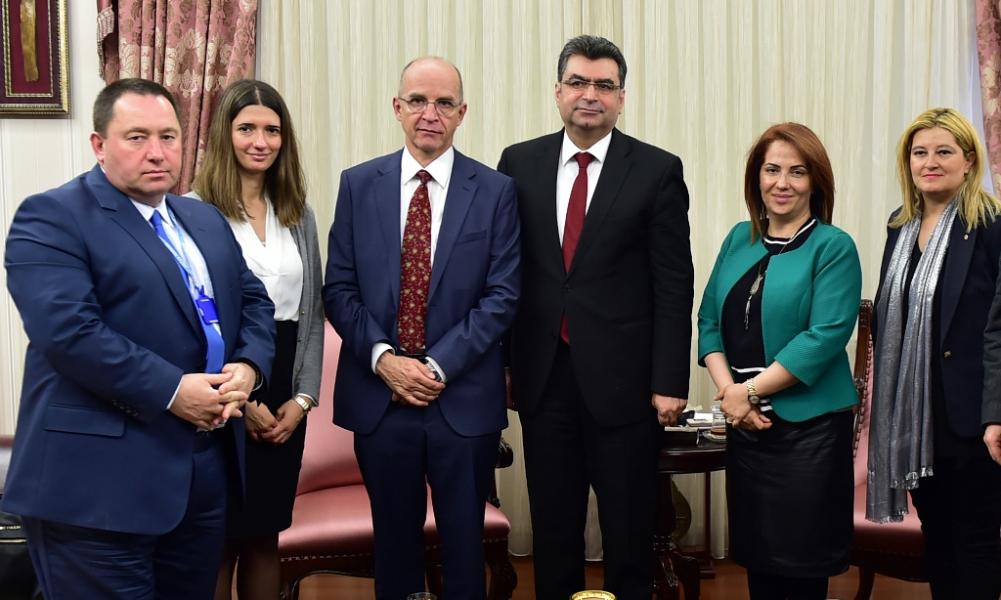 Bakan Yardımcısı Erdem, BM Nüfus Fonu Temsilcisi Kulessa’ı kabul etti