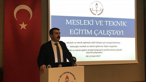 Tekin: Tematik meslek liseleri çok sağlıklı yürüyor