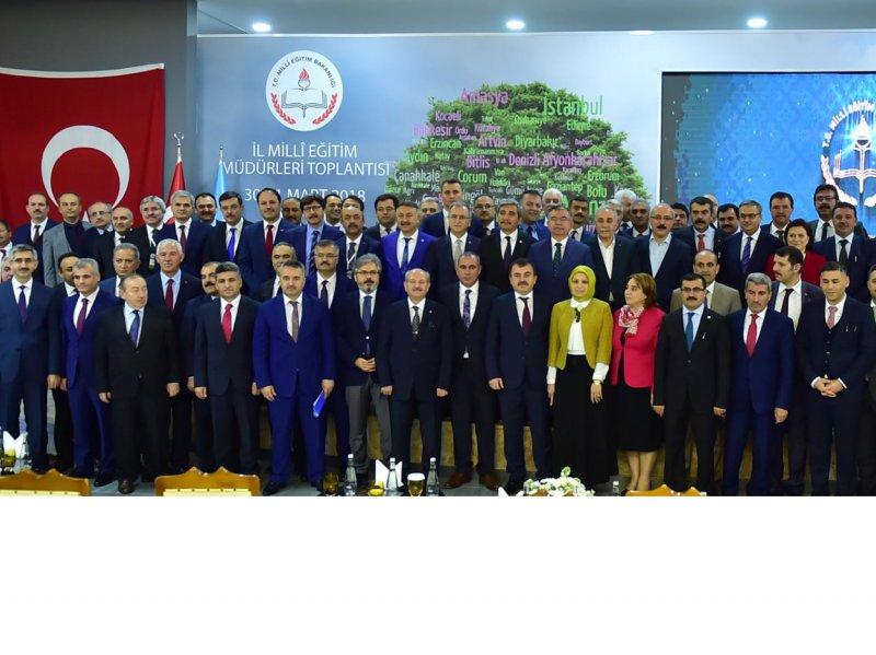 Bakan Yılmaz, Mersin’de il millî eğitim müdürleri istişare toplantısına katıldı