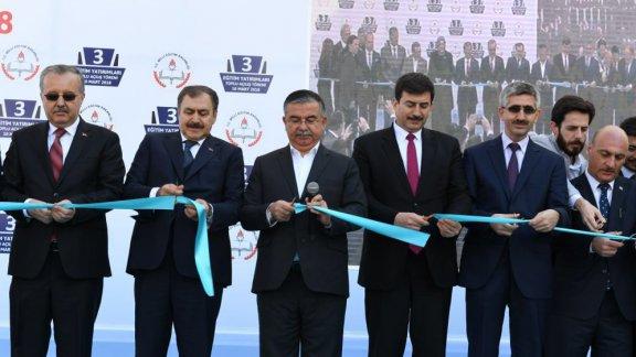 Bakan Yılmaz, Edirne Uzunköprü’de okul açılışına katıldı
