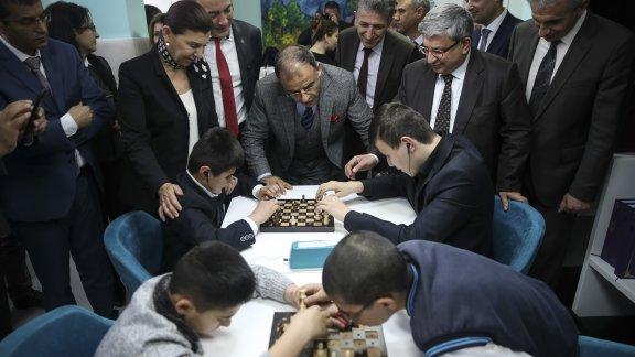 "Gören Eller" projesi kapsamında TSF ile satranç protokolü