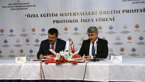 Hükümlüler engelli öğrenciler için üretecek