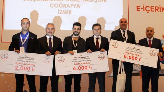 E-İçerik Geliştirme Yarışması ödül töreni yapıldı
