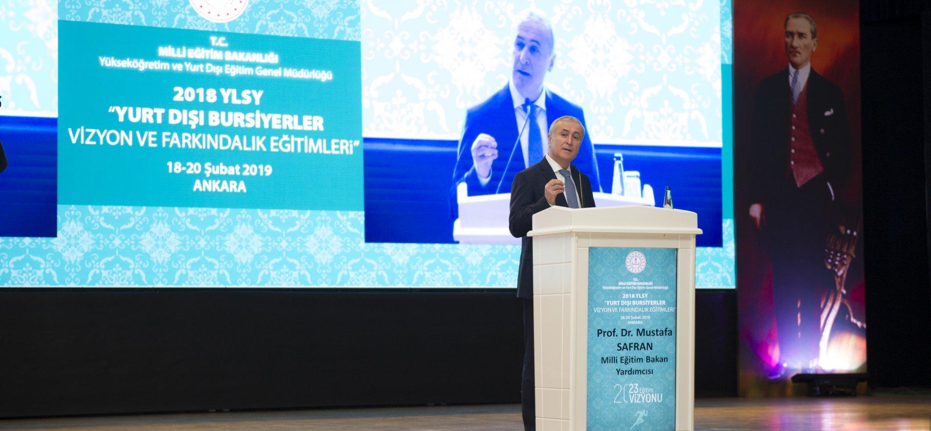 âHEPİNİZ TÃRKİYEâNİN BİRER ELÃİSİ OLACAKSINIZâ