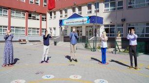 FACE TO FACE EDUCATION AT SCHOOLS BEGINS WITH